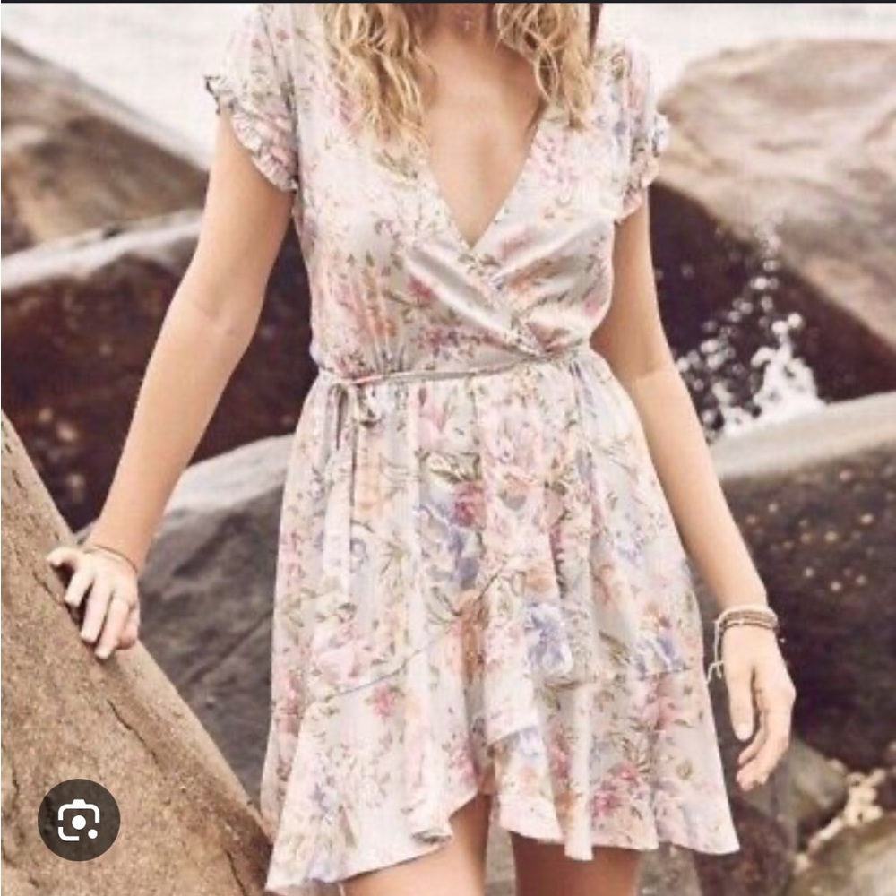 Auguste The Label Mew Romance wrap dress